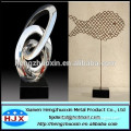 Stainless steel plating fish furnishing articles metal sculpture handicraft